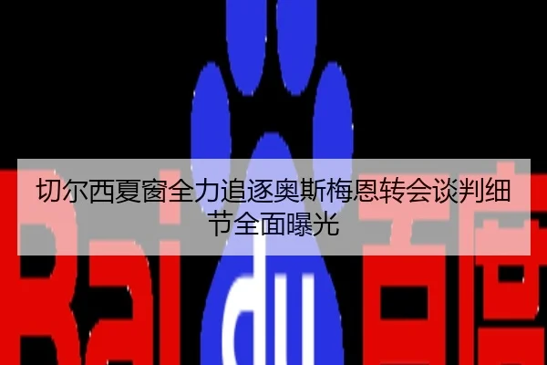 切尔西夏窗全力追逐奥斯梅恩转会谈判细节全面曝光